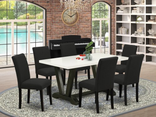 Black 6 on sale piece dining set