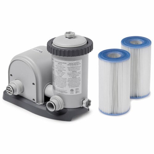 Intex 1500 GPH Pool Filter Pump & Intex Type A or C Filter Cartridges