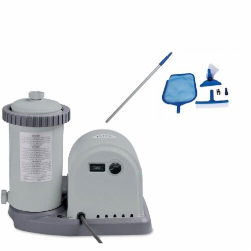 Intex 1500 GPH Pool Filter Pump with Timer & Intex Swimming Pool