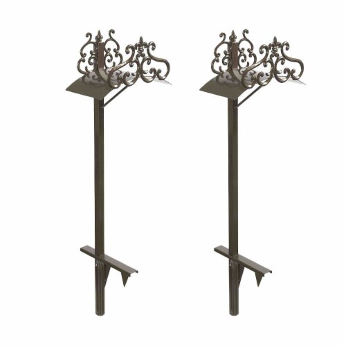 Liberty Garden Products Hyde Park Decorative Hose Stand (2 Pack) Perspective: front