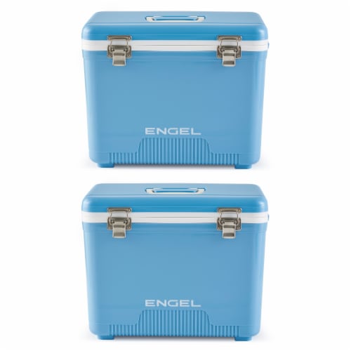 Engel 19 Quart Bait Dry Box Ice Cooler with Shoulder Strap, Arctic Blue (2  Pack), 1 Piece - Gerbes Super Markets