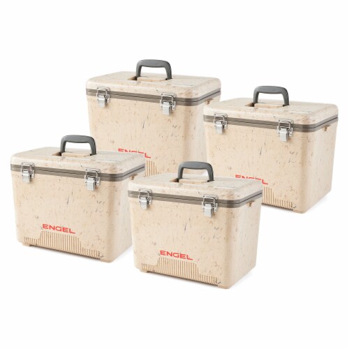 Engel 19 Qt Lightweight Bait Dry Box Ice Cooler w/ Shoulder Strap, Camo (4  Pack), 1 Piece - Harris Teeter