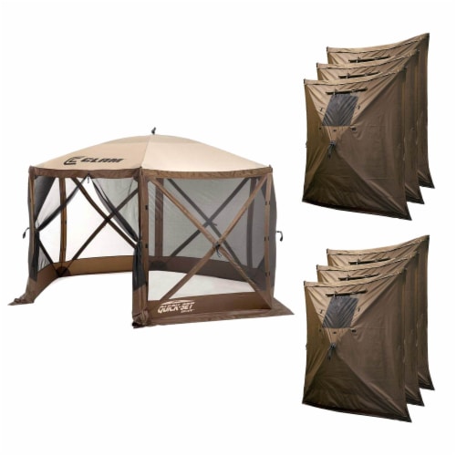 Clam Quick Set Escape Pop Up Camping Outdoor Canopy Gazebo Shelter