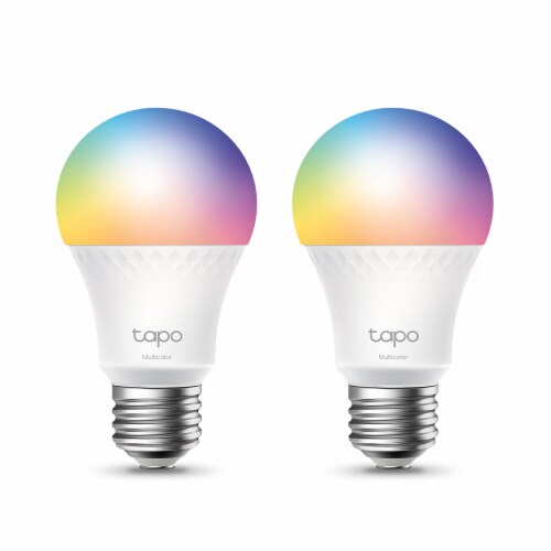 TP-Link Tapo Wi-Fi Smart LED Bulb (2-Pack) - Multicolor Perspective: front