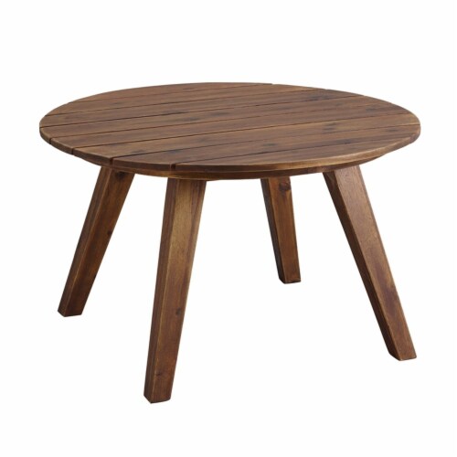 Dark brown outlet outdoor coffee table