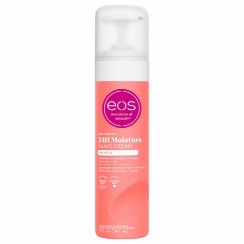 EOS Shea Better™ Pink Citrus Shave Cream Perspective: front