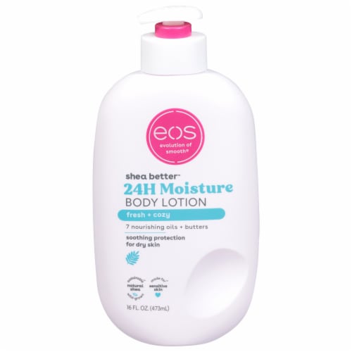 EOS Fresh & Cozy Body Lotion Perspective: front