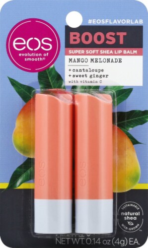 EOS Flavor Lab Mango Melonade Lip Balm Perspective: front