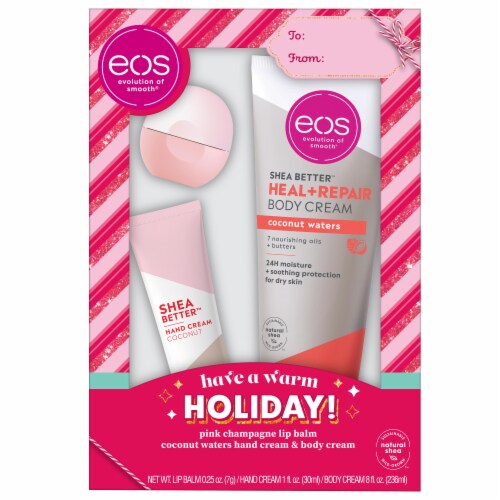 EOS Have a Warm Holiday Gift Set Perspective: front