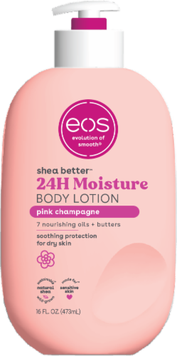 EOS Pink Champagne Body Lotion Perspective: front