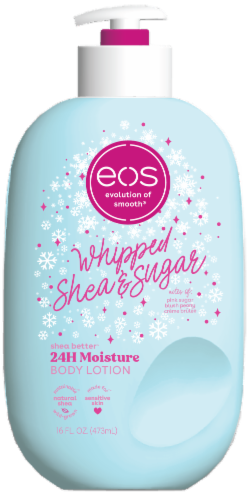 EOS Body Lotion Whipped Shea & Sugar Perspective: front