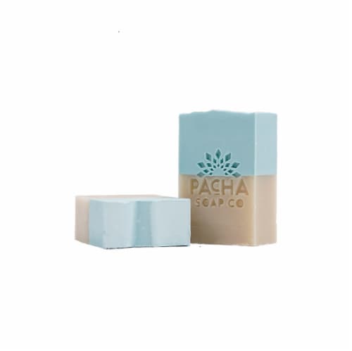 Pacha Soap Co. Sand & Sea Bar Soap Perspective: front