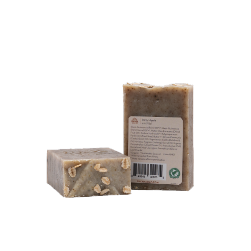 Pacha Soap Co. Dirty Hippie Bar Soap Perspective: front