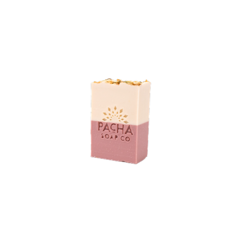 Pacha Soap Co Jasmine Gardenia Bar Soap Perspective: front