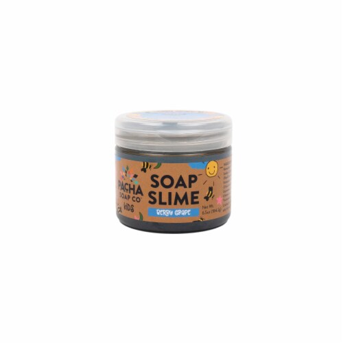 Pacha Soap Co Kids Berry Grape Soap Slime Perspective: front