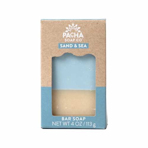 Pacha Soap Co.® Bar Soap Sand & Sea Perspective: front
