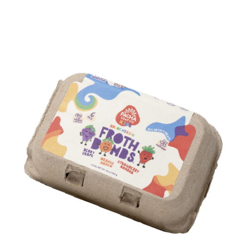 Pacha Soap Co. Kids Color Mixing Froth Bombs Perspective: front