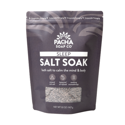 Pacha Soap Co. Salt Soak - Sleep Perspective: front