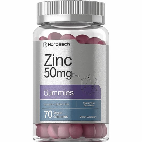 Horbaach Zinc 50mg 70 Gummies, 90 Gummies Kroger