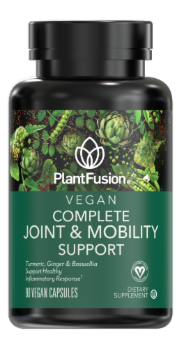 PlantFusion® Vegan Complete Joint & Mobility Support Capsules Perspective: front