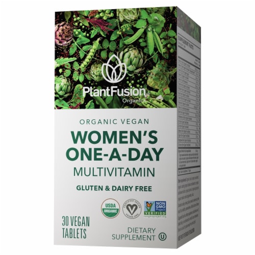 Plantfusion® Women's Organic One-A-Day Multivitamin Perspective: front