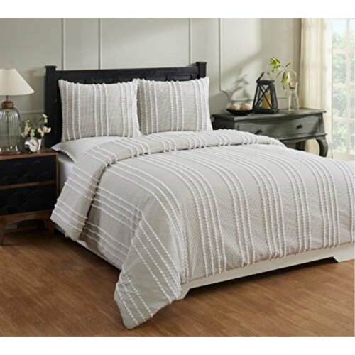 Winston Comforter Twin in Taupe, 1 - Kroger