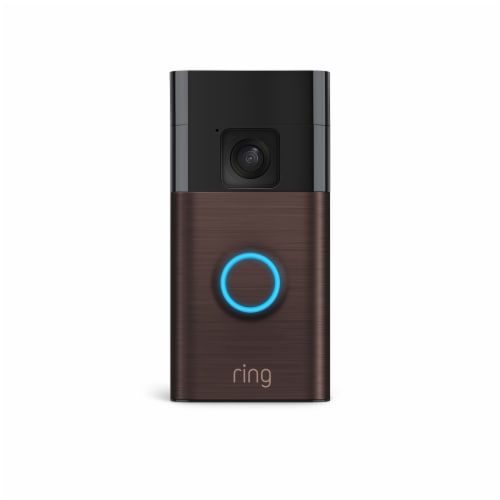 Ring With Head-to-Toe HD Video Battery Doorbell Perspective: front