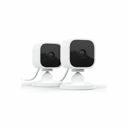 Blink Mini Indoor Plug-in Smart Surveillance Camera - White, 2 pk - Fred  Meyer