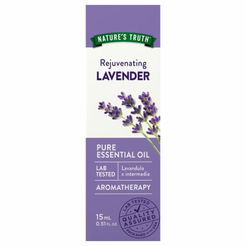 Nature's Truth® Lavender Essential Oil Perspective: front