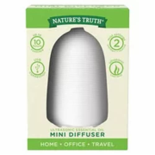 Nature's Truth Mini Diffuser Essential Oil Perspective: front