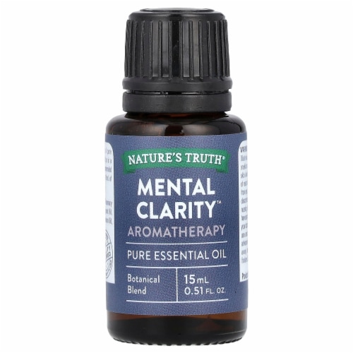 Nature's Truth Pure Essential Oil Focusing Mental Clarity™ - 0.51 fl oz (15 ml) Perspective: front