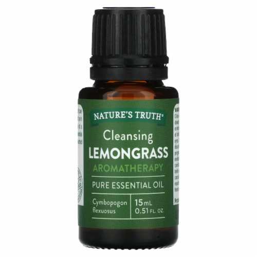 Nature's Truth® Cleansing Lemon Grass Pure Essential Oil Perspective: front