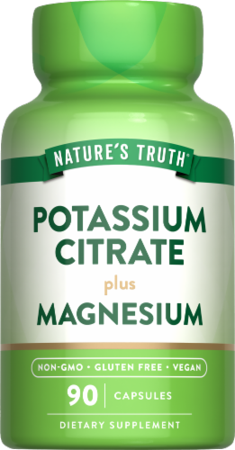 Nature's Truth® Potassium Citrate Plus Magnesium Capsules Perspective: front