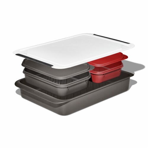 Softworks Grilling Prep and Carry System Perspective: front