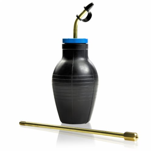 Ivation Bulb Duster, Handheld Powder Sprayer, 7" Extendable Diatomaceous Earth Applicator Perspective: front