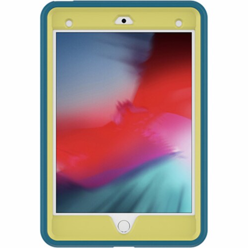 OtterBox Kids Easy Grab 5th Gen iPad Mini Tablet Case - Galaxy Runner Blue Perspective: front