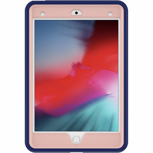 OtterBox iPad mini (5th Gen) Kids Antimicrobial EasyGrab Tablet Case - Space Explorer Purple Perspective: front