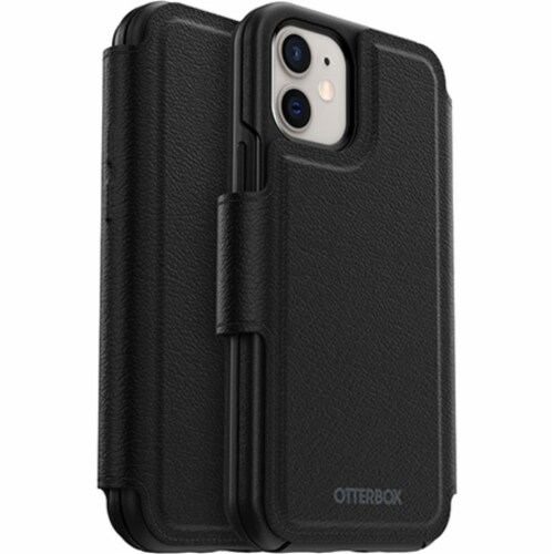 OtterBox iPhone 12 Mini Folio for MagSafe - Black Perspective: front