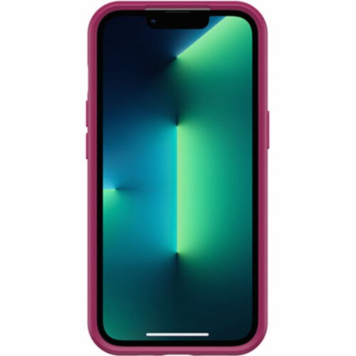 OtterBox Symmetry Series iPhone 13 Pro Antimicrobial Case - Renaissance Pink Perspective: front