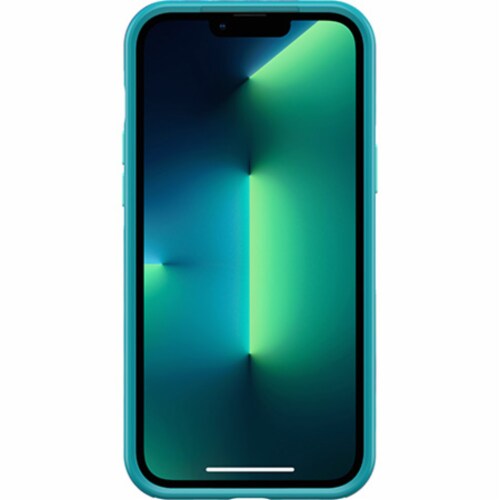OtterBox Pop Symmetry Series iPhone 13 Pro Max Phone Case - Green/Blue Perspective: front