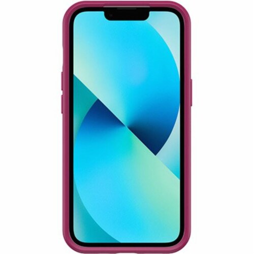 OtterBox Symmetry Series iPhone 13 Antimicrobial Case - Renaissance Pink Perspective: front