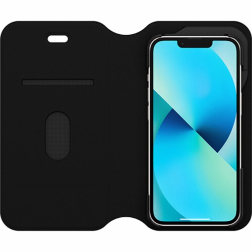 OtterBox Strada Series Via iPhone 13 Case - Black Night Perspective: front