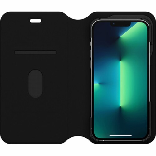OtterBox Strada Series iPhone 13 Pro Max Via Case - Black Night Perspective: front
