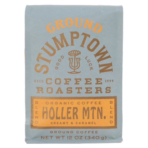 Stumptown Coffee Organic Holler Mountain Ground Coffee Perspective: front
