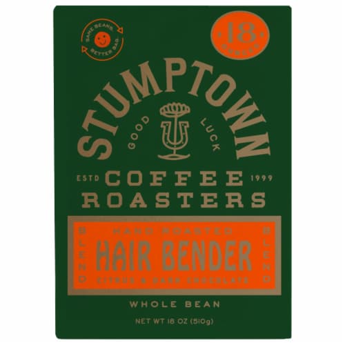 Stumptown Hair Bender Blend Whole Bean Coffee Perspective: front