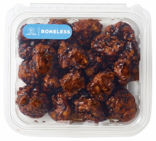 Home Chef BBQ Boneless Wing 20CT Cold Perspective: front