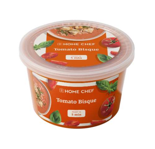 Home Chef Tomato Bisque Soup Perspective: front