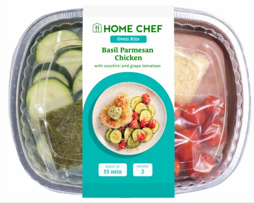 Home Chef® Oven Kit Basil Parmesan Chicken Perspective: front