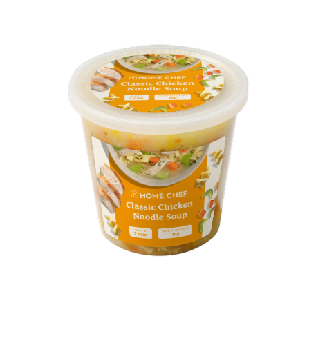 Home Chef Classic Chicken Noodle Soup Perspective: front