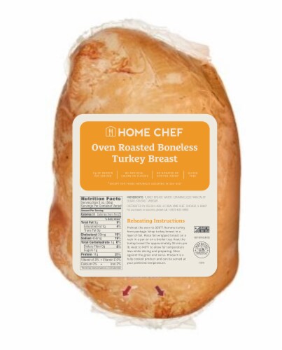 Home Chef Oven Roasted Turkey Breast Perspective: front